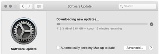 software update