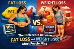 The Difference Between Fat Loss and Weight Loss Most People Miss